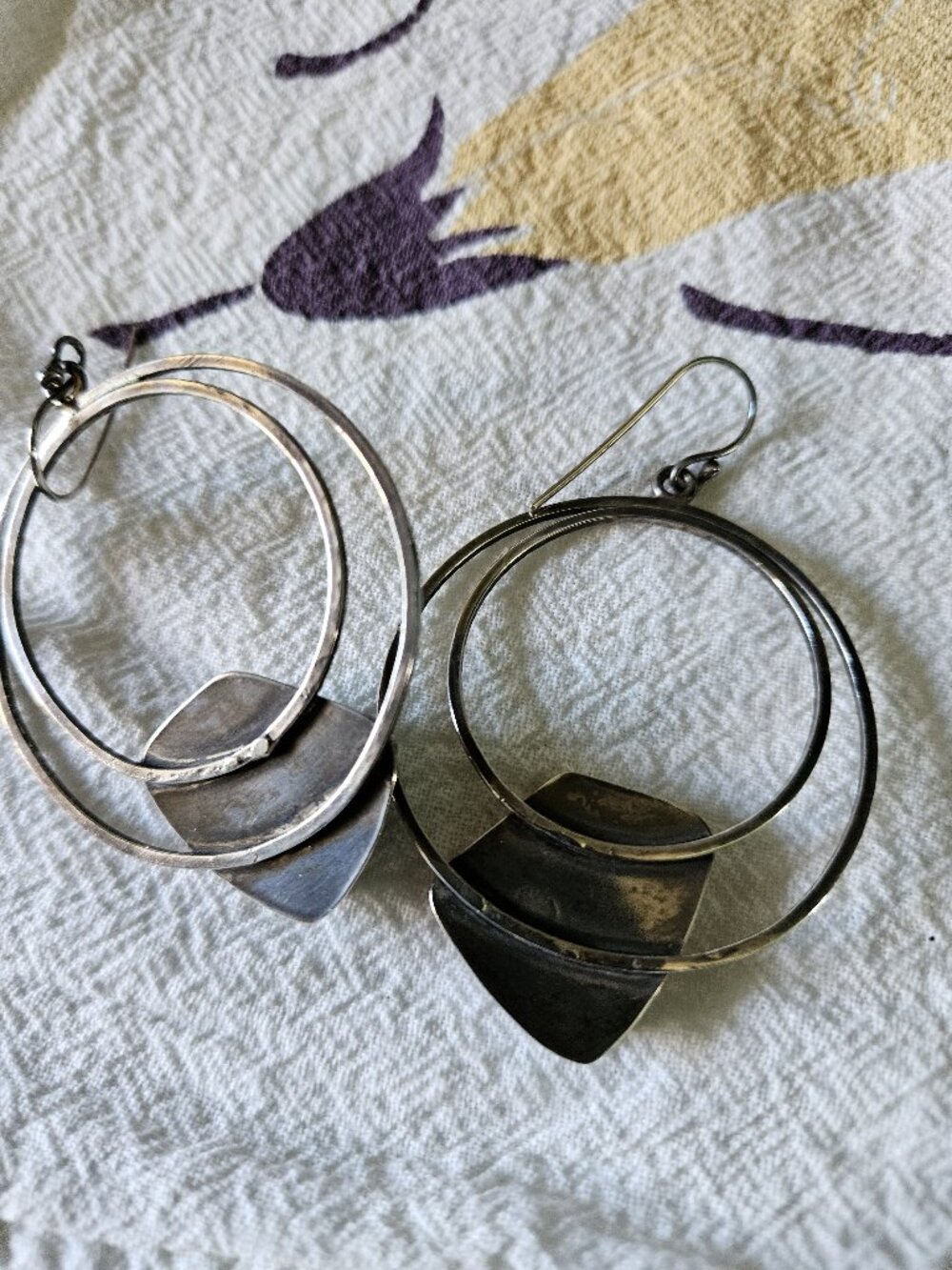 Statement Turquoise Earrings - Picture 2 of 4